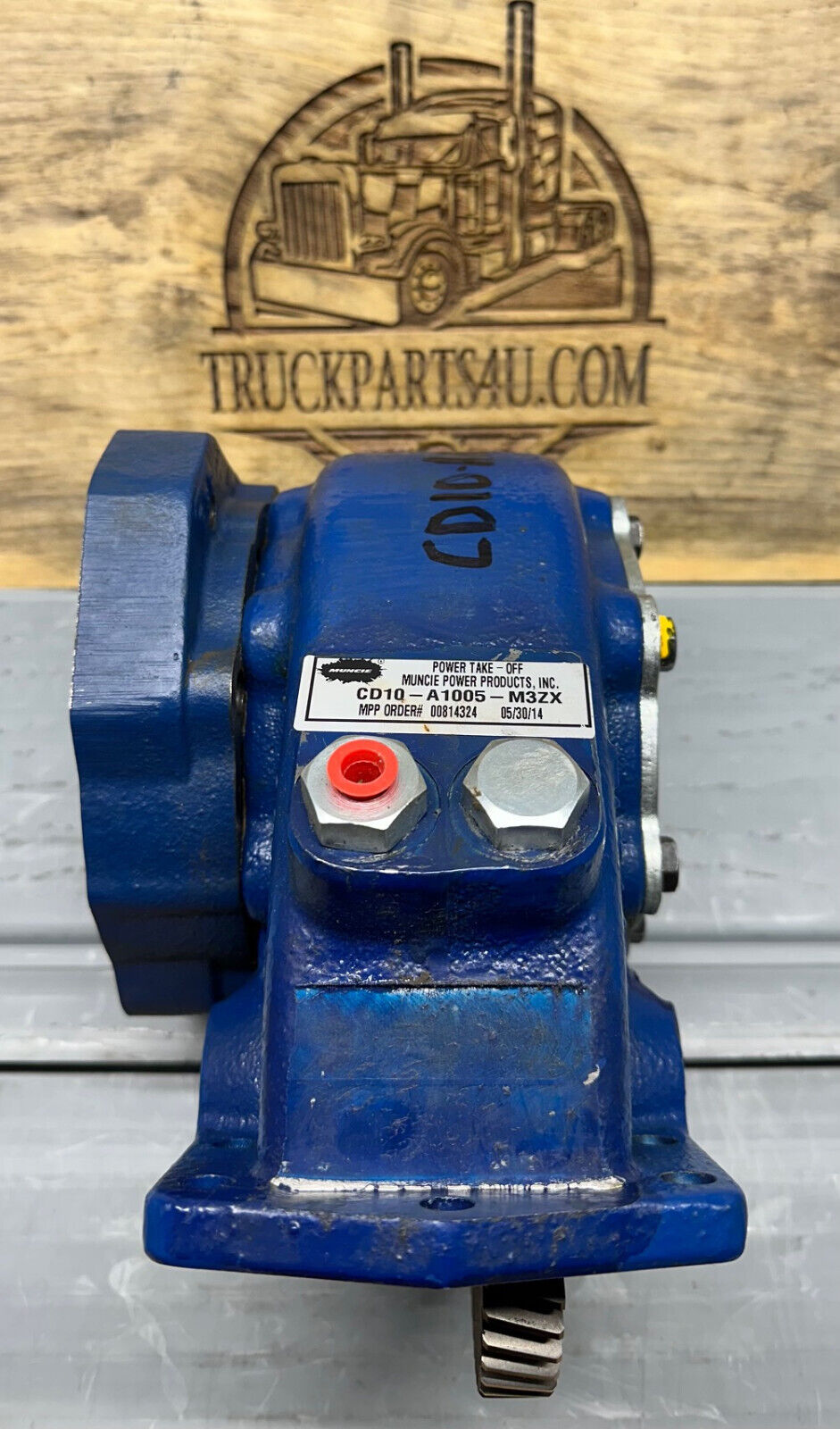 CD10-A1005-M3ZX Muncie Direct Mount PTO – For Allison 3000 / 4000 Series Transmissions